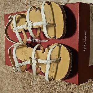 Ferragamo calf sandals